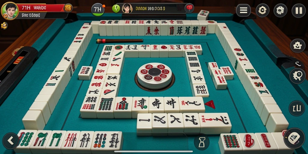 Screenshot gameplay Mahjong 71H menampilkan keseruan bermain.