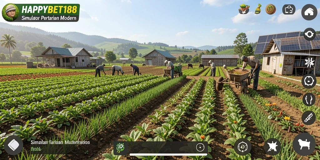 Screenshot menunjukkan gameplay interaktif dan menarik di <strong>HAPPYBET188</strong>.