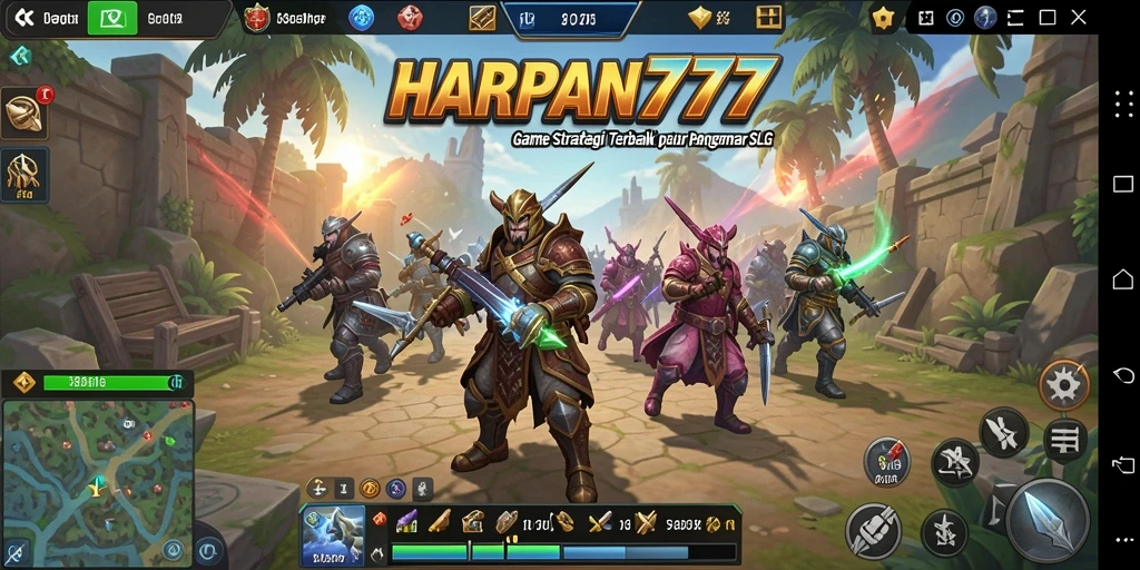 Tampilkan aksi pertempuran keren di HARAPAN777.