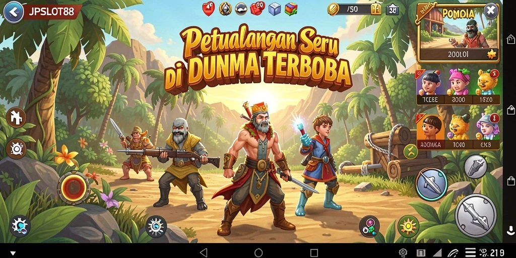 Gameplay seru dengan eksplorasi dunia terbuka di JPSLOT88.