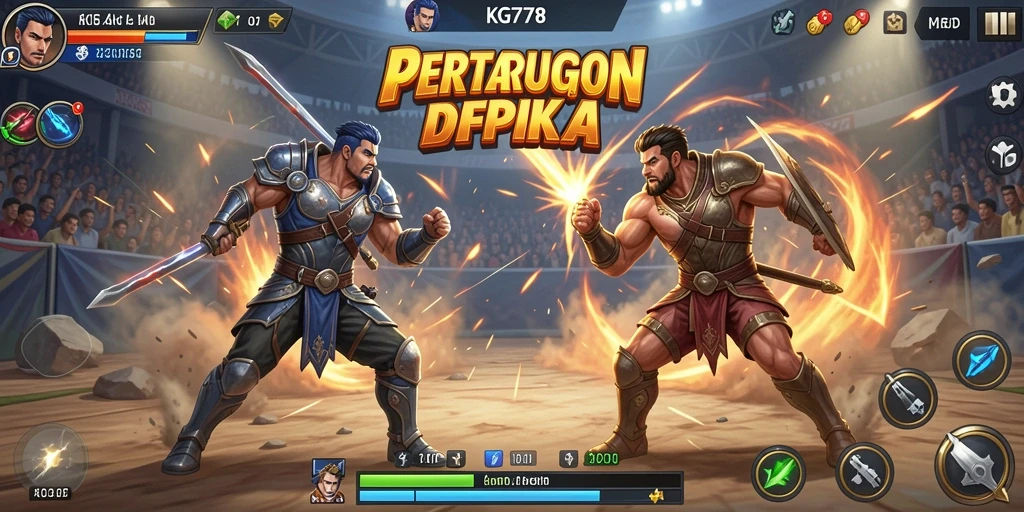 Tampilan menarik dari gameplay epik dalam KG778.