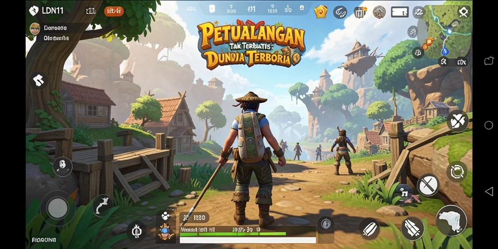 Gameplay LDN11 yang menakjubkan di dunia terbuka.