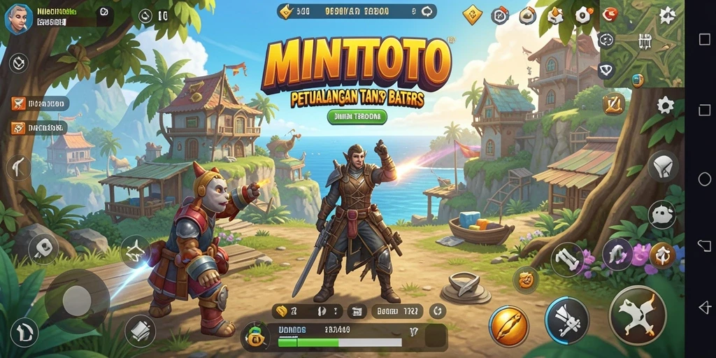 Gameplay seru MINITOTO dalam dunia terbuka yang luas.