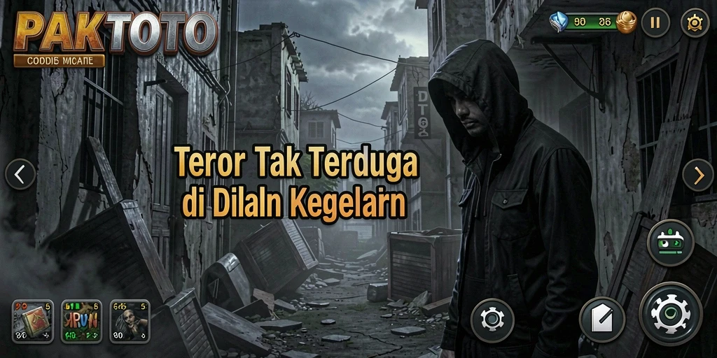 Gameplay menyeramkan di dalam kegelapan yang menegangkan.