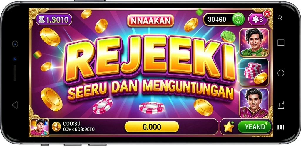 Tampilan menarik dari gameplay Slot REJEKI.