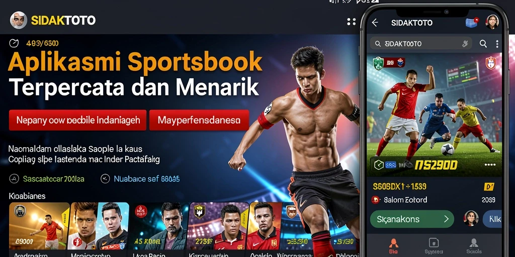 Tampilan antarmuka menarik dari <strong>SIDAKTOTO</strong> dengan berbagai pilihan taruhan.