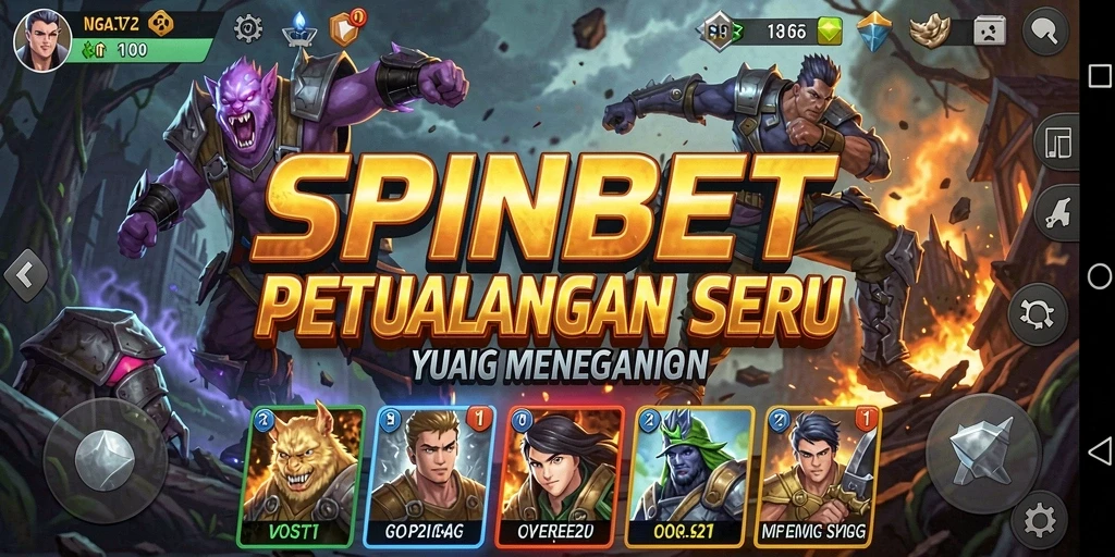 Screenshot SPINBET menampilkan aksi seru dalam petualangan yang penuh tantangan.