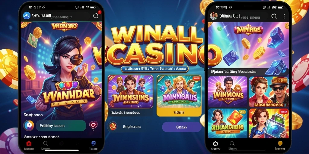 Tampilan interaktif dan fitur canggih WINALLCASINO untuk pengelolaan kasino.